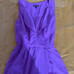 Lilac Express Romper, Size 2