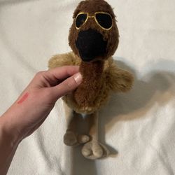 Liberty Mutual Limu Emu Plush Stuffed Toy 15" Tall Ostrich