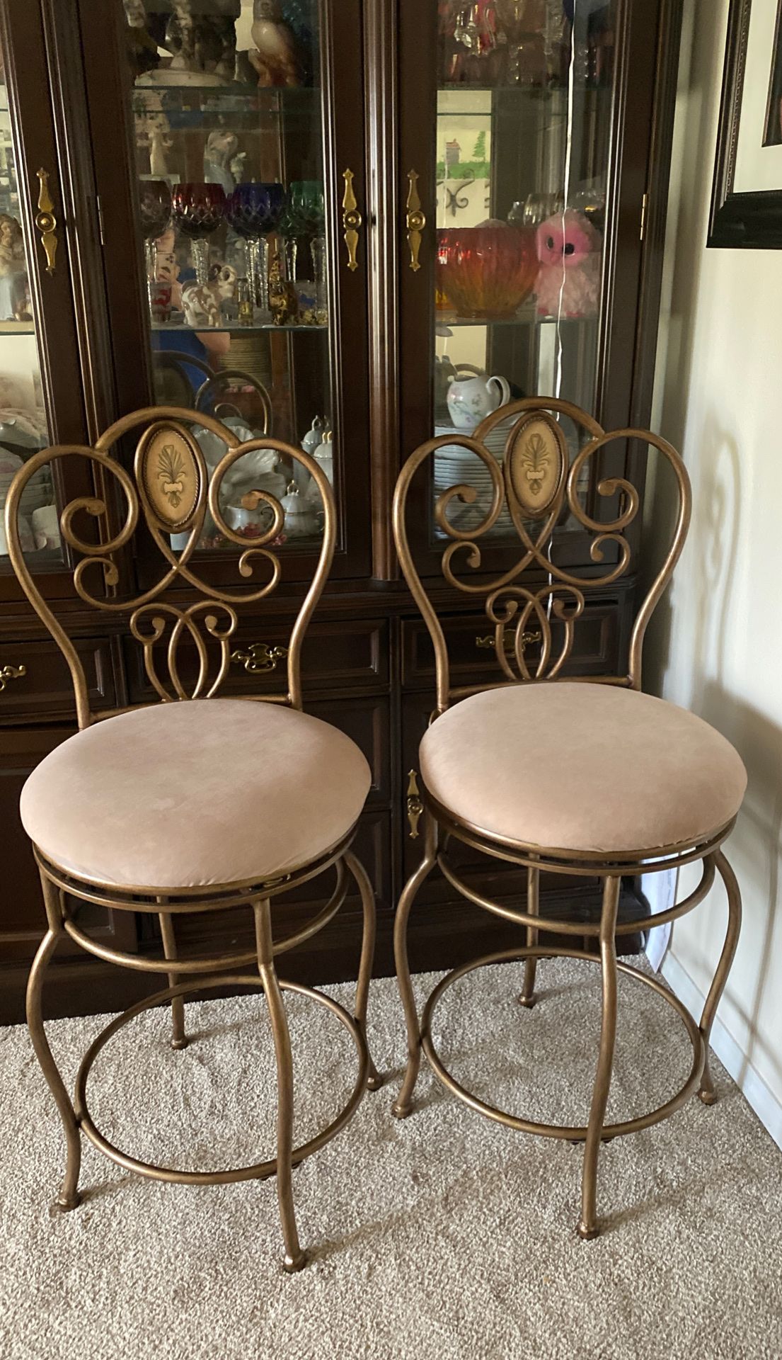NEW HEAVY DUTY HIGH CHAIR PATTED STOOL