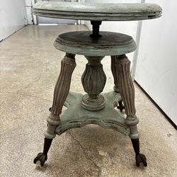 Piano stool 1900 Victorian antique