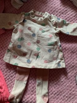 H&M baby girl set 1-2 month