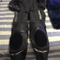 Motorcycle Leather Race Suit Medium Size 40