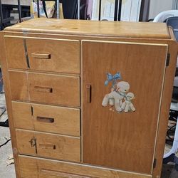 Dresser With Mini Closet