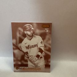 2023 Topps Stadium Club 50 Jordan Groshans RC Sepia