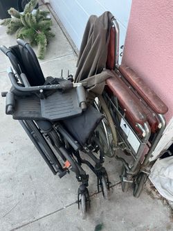 2 Wheel chairs