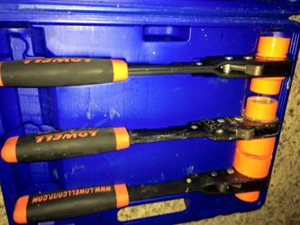 Linesman Ratcheting wrench set