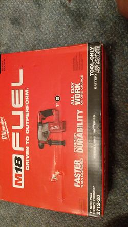 Milwaukee 1" SDS rotary hammer