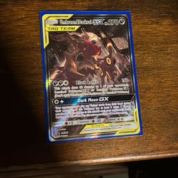 Umbreon And Darkrai Tag Team Black Star Promo SM241