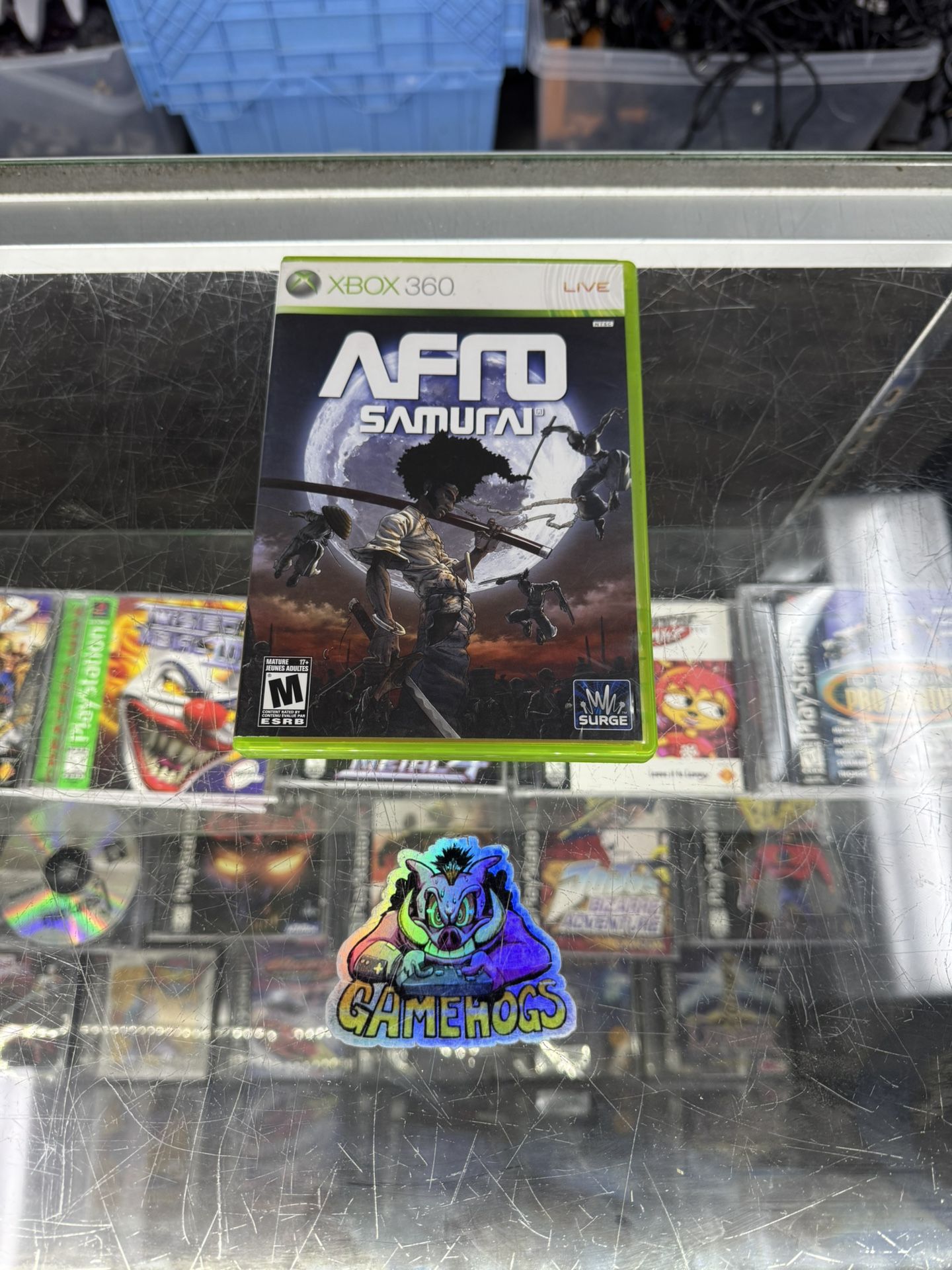 Afro Samurai Xbox 360 $50 Gamehogs 11am-7pm