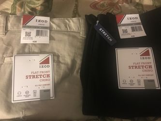 Flat Front Chino size 14H slim fit $20 includes 2 pair