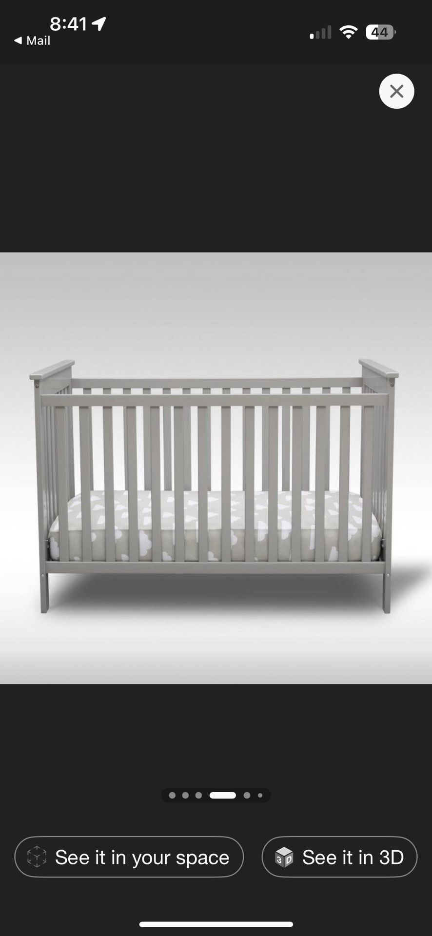 Delta Children Convertible Crib