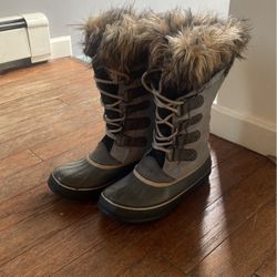 Sorel Women' Joan of Arctic - Blue Size 10