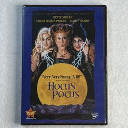 Hocus Pocus DVD (1993) Disney Halloween Classic Bette Midler New Sealed 