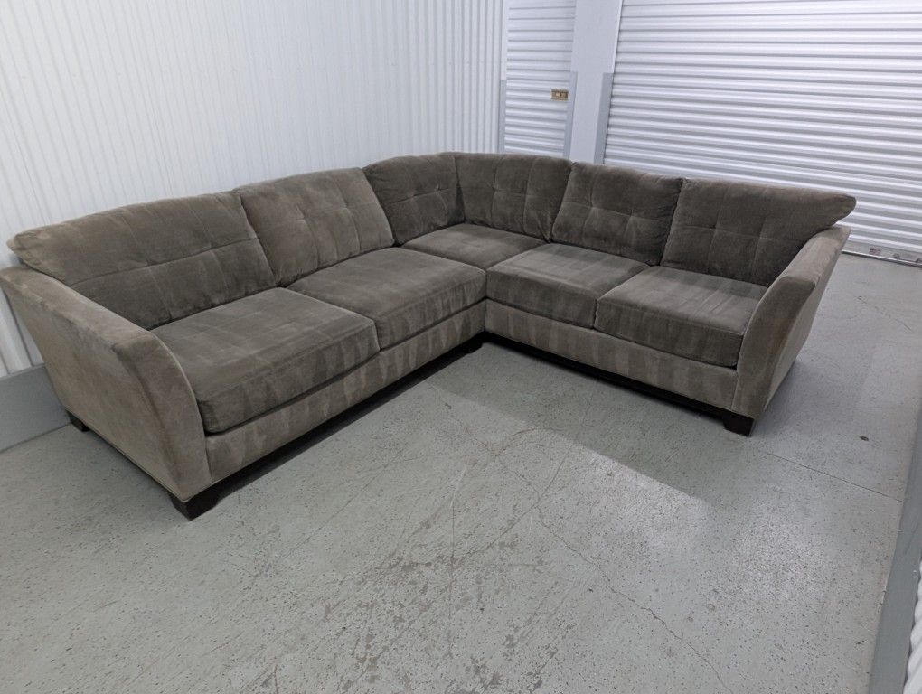 Gray Sectional Sofa Delivery Available 🚚