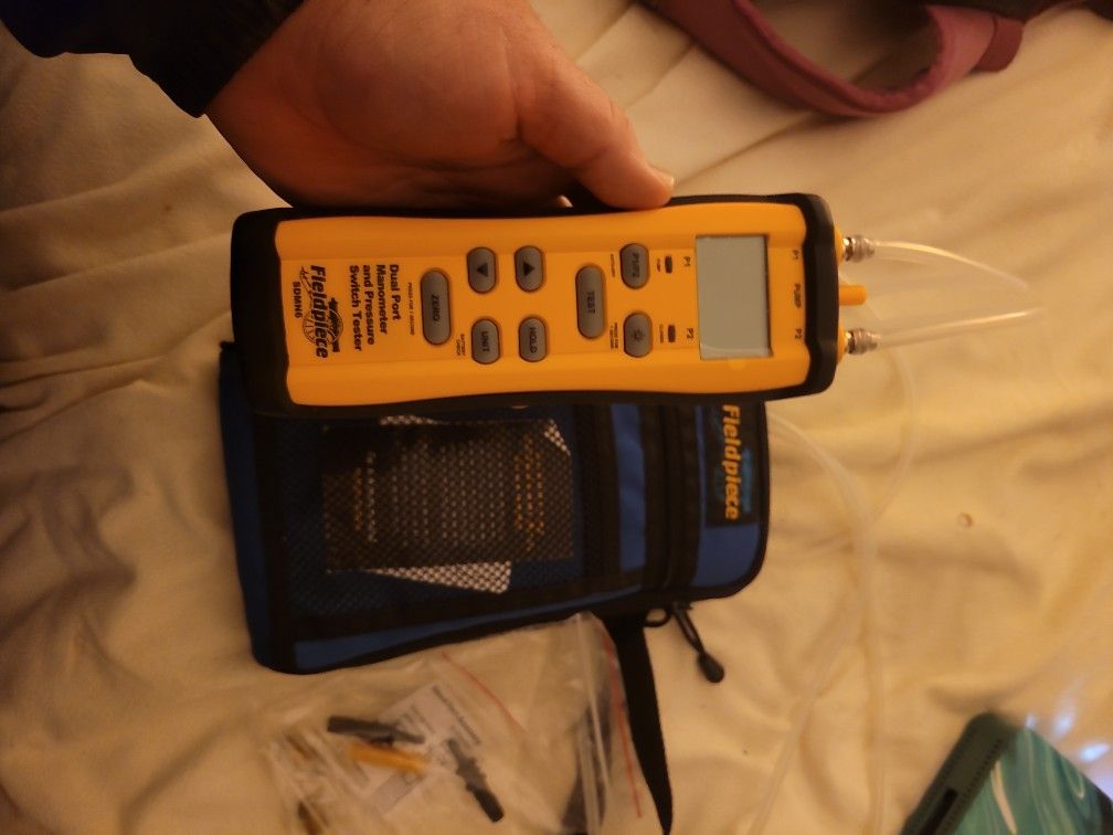 Dual Port MANOMETER AND PRESSURE SWITCH TESTER