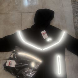 Nike tech fleece reflective set Large