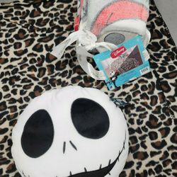 Nightmare Before Christmas Throw Blanket