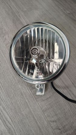 Harley-Davidson Chrome Headlight Assembly