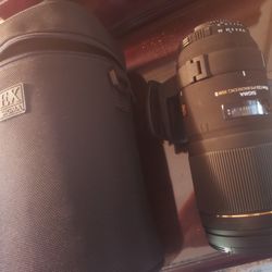 Sigma Lens And Case