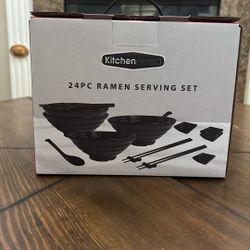 24Pc RAMEN SERVING SET