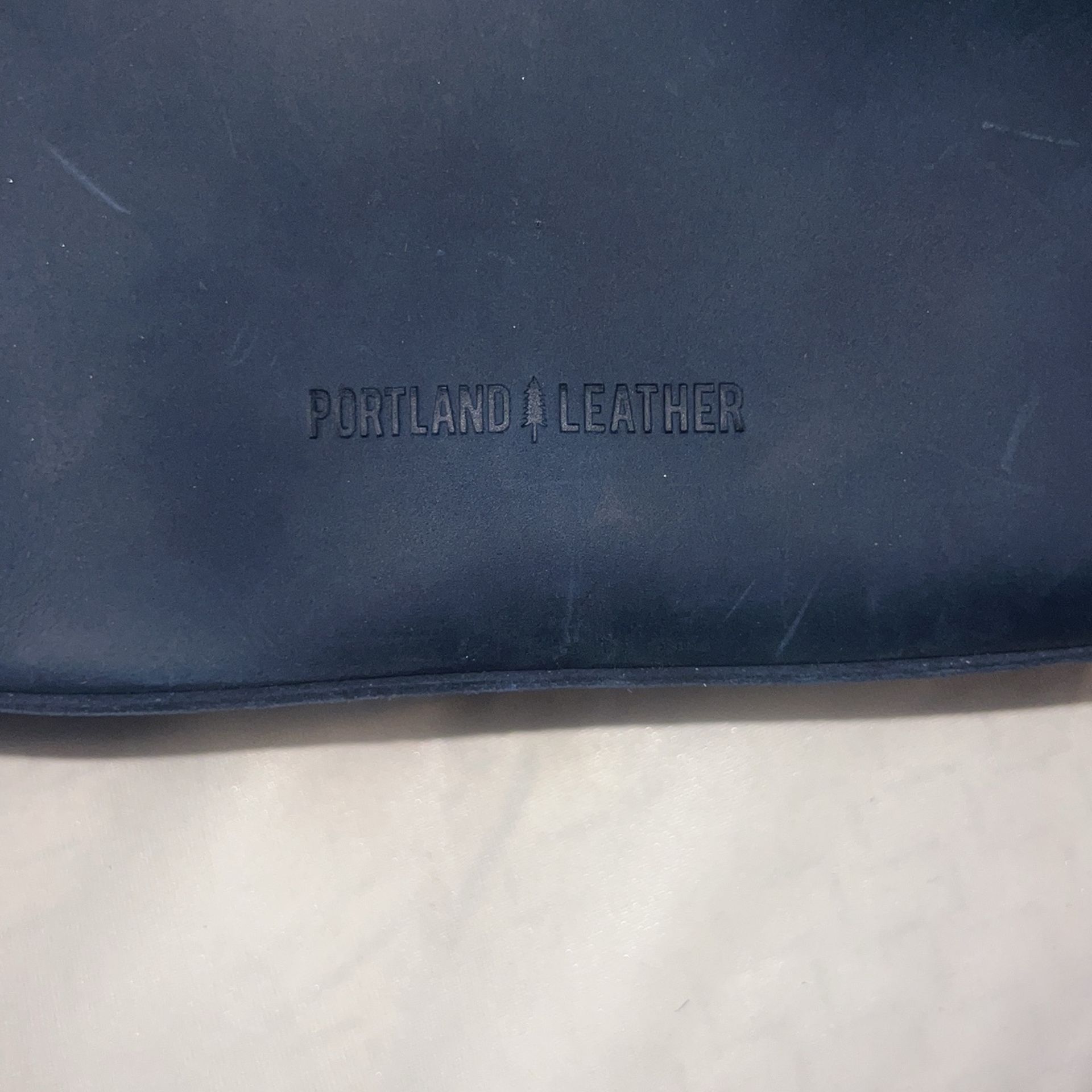 Purse Portland Leather Hand Bag (Blue)