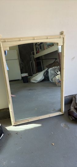 Thomasville Faux Bamboo Allegro Antique Mirror!!