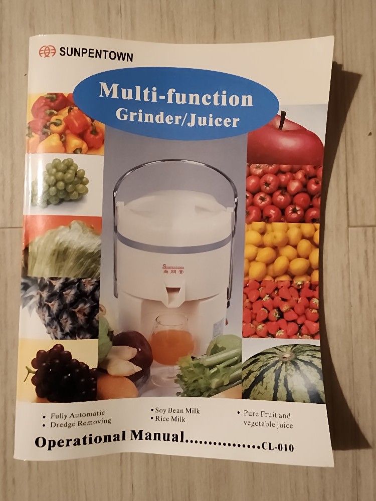 Juicer-Sunpentown Multi-Function Mill Mixer and Juice Extractor CL-010