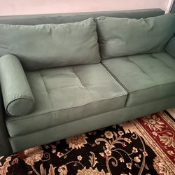 Faux suede Couch 