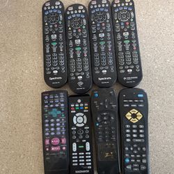 Various TV Remotes