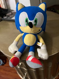 Sonic the hedgehog plushy