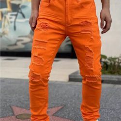 Orange Jeans