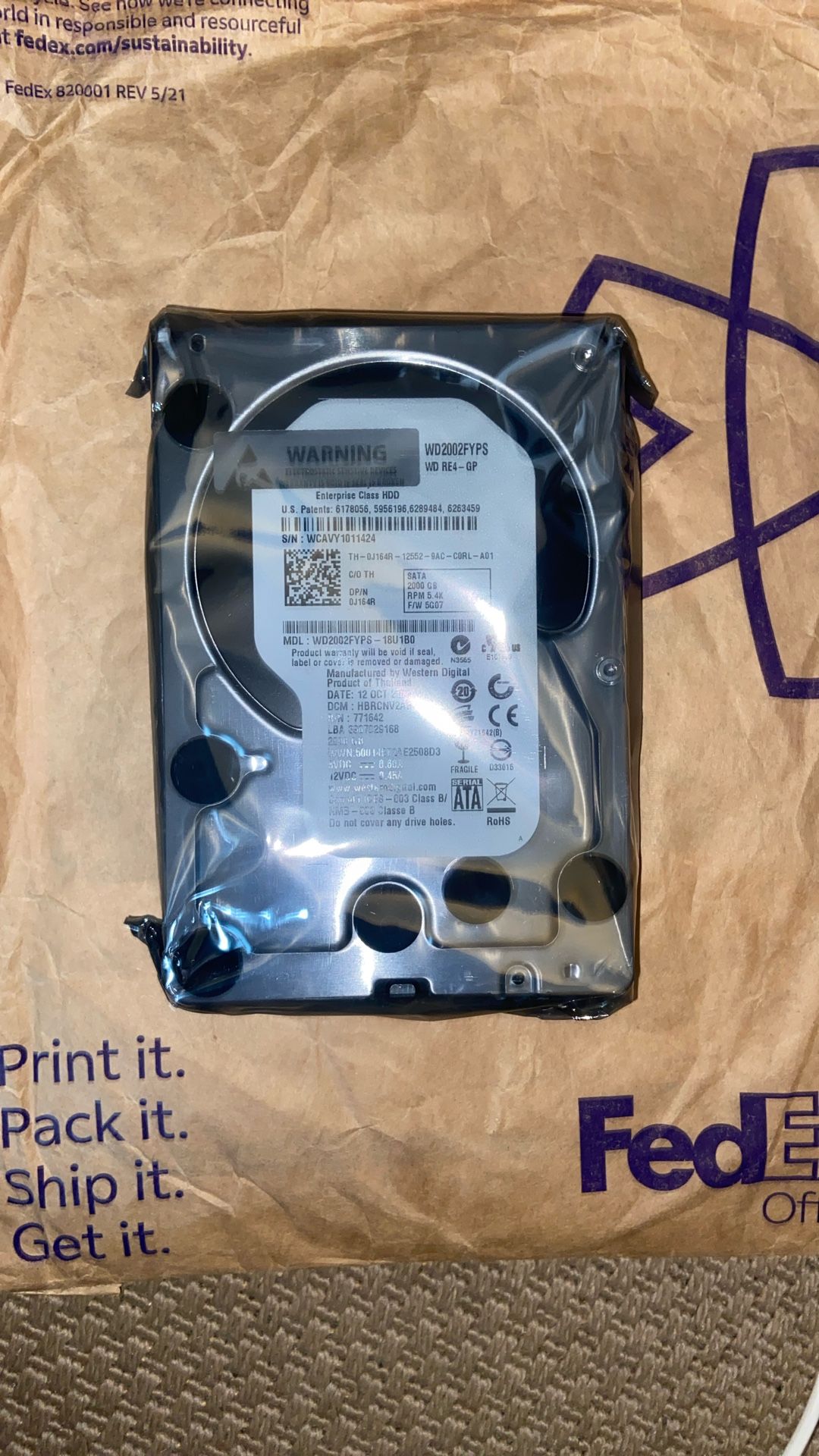 Enterprise Class HDD Hard Drive