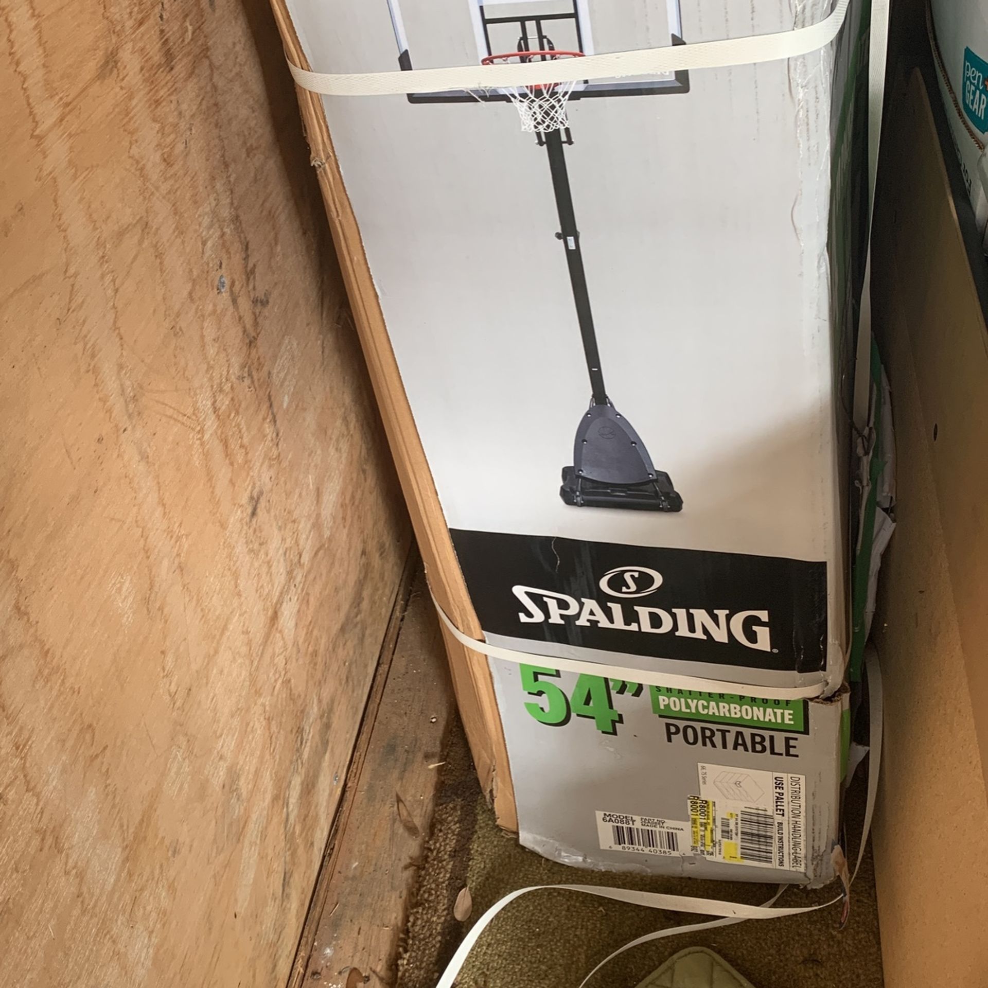 Basketball Hoop Still In Box