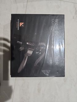 $15 Wine Bottle Opener Corkscrew Set Brand New In The Box Sealed