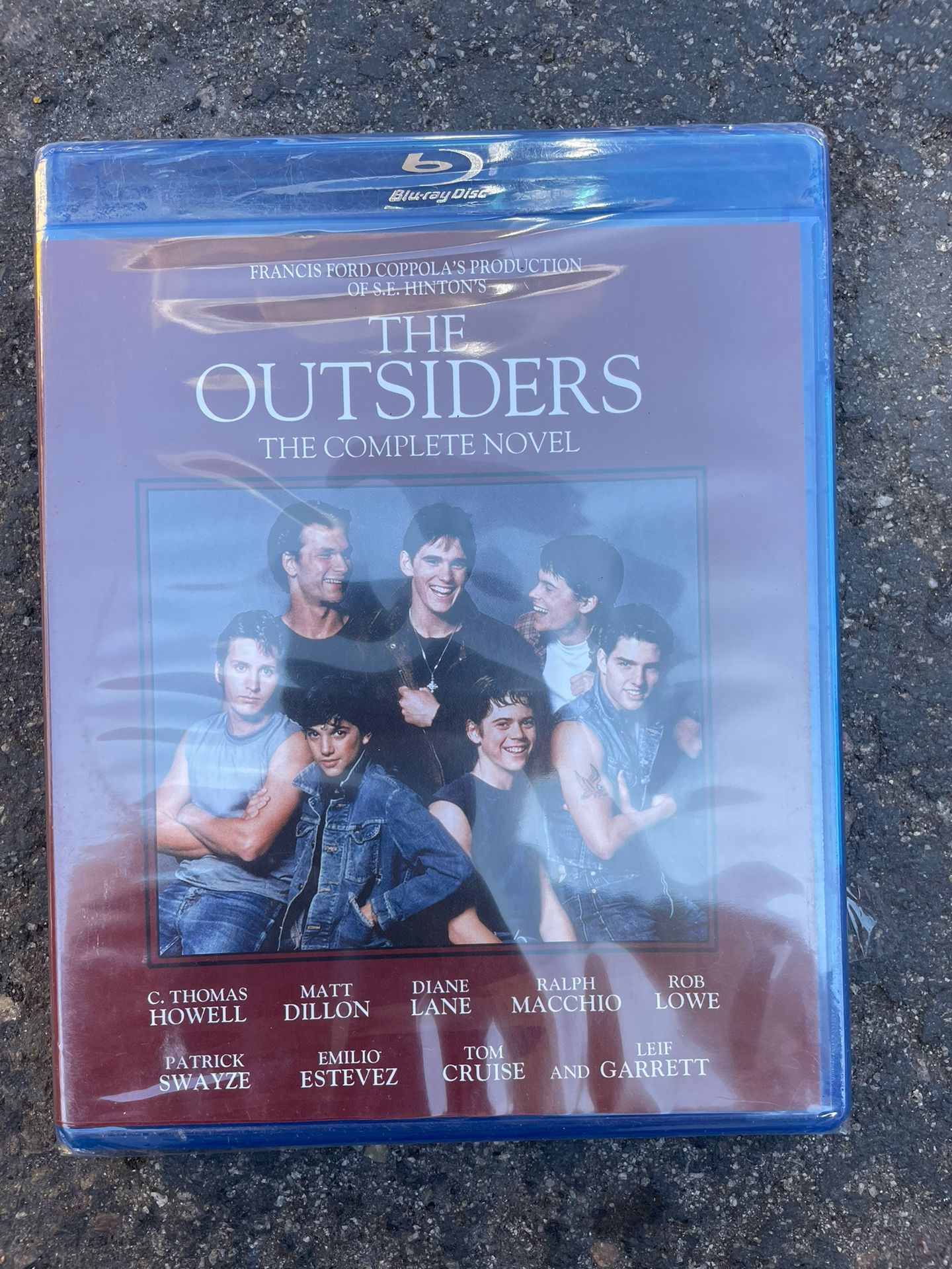 The Outsiders Blu-Ray Sealed 