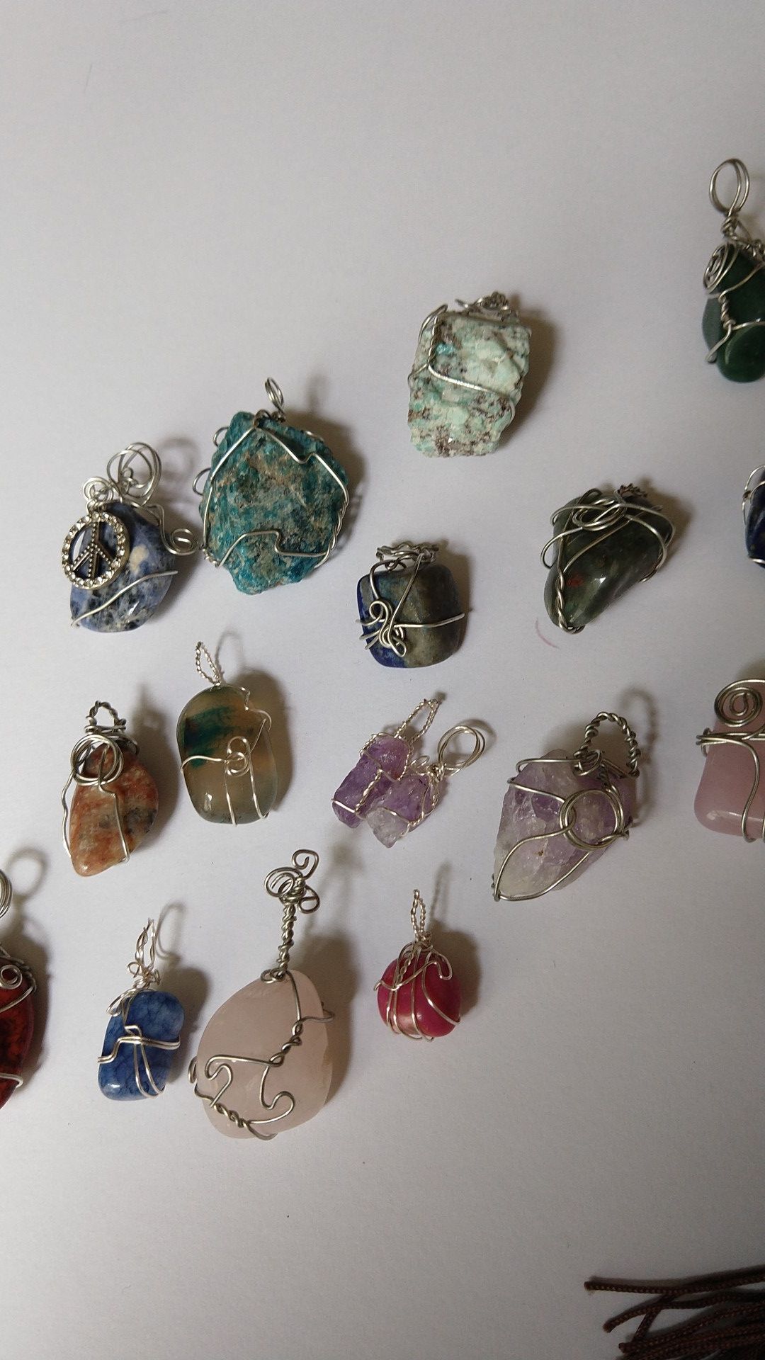 Gemstones and Crystal Pendants