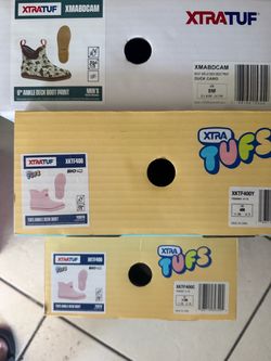 Xtra tuff deck boots for girls youth 11 and 4