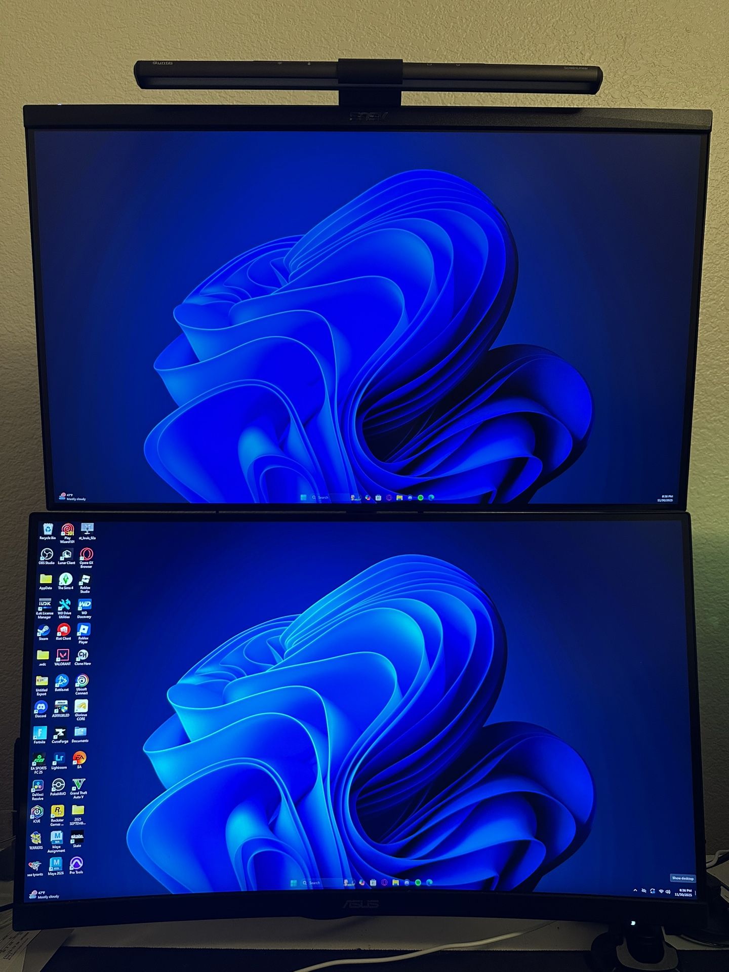 Gaming monitor *Monitor On Top*