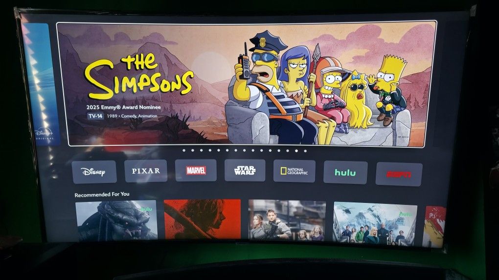 Samsung Curved TV 55"