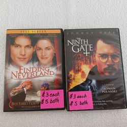  DVD'S Johnny Depp collection.📀 