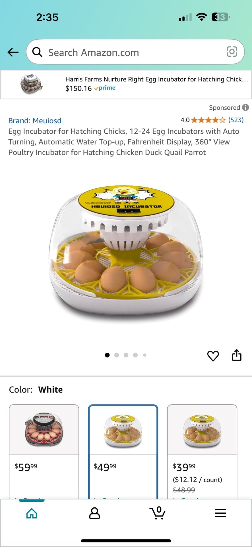 Egg Incubator