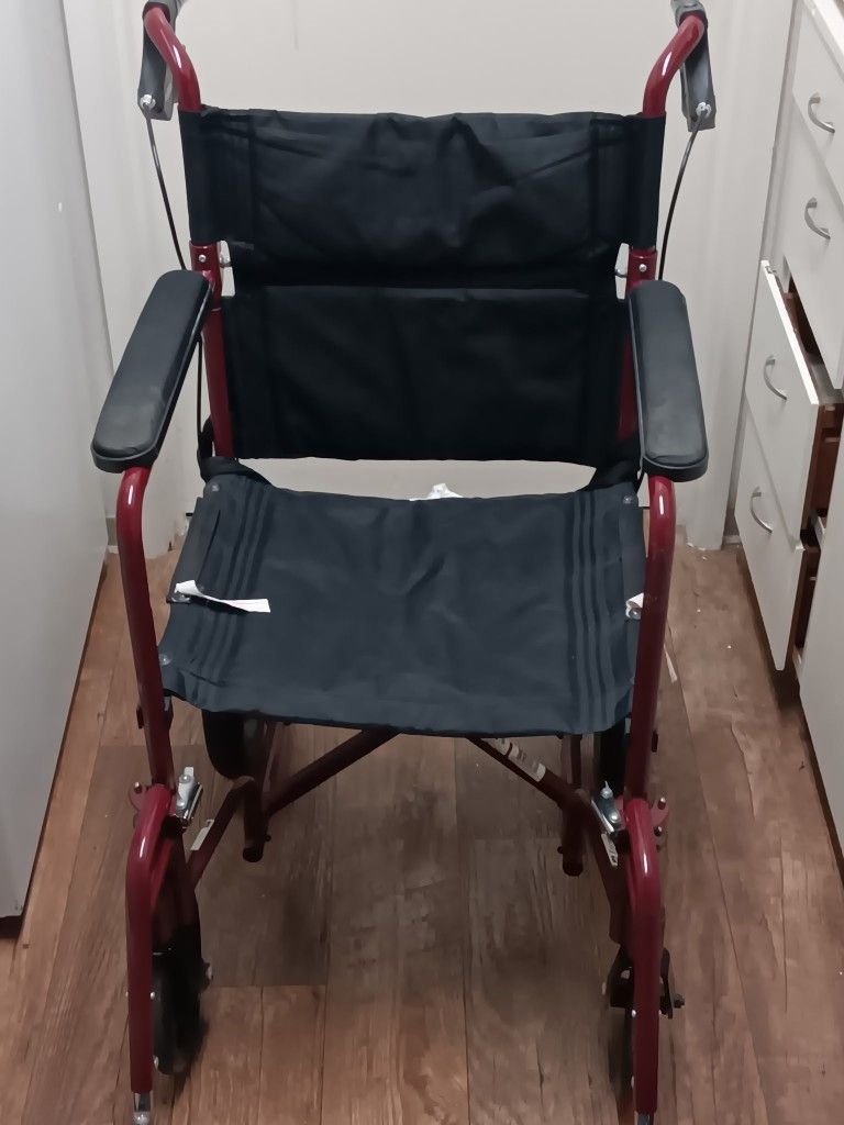 Drive Transport Wheelchair With Footrests