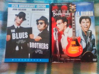 Two music legends movie set / blues brothers movie