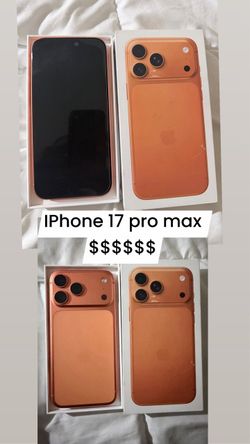 iPhone 17 pro max