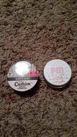 Wet n Wild Highlighter #103A Who's that Pearl & Glitter Gel $1 each