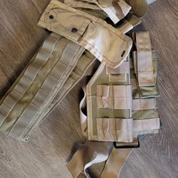 Large Lot Of Molle Pouches 