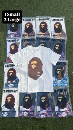A Bathing Ape BAPE Ape Head T-Shirt Lot