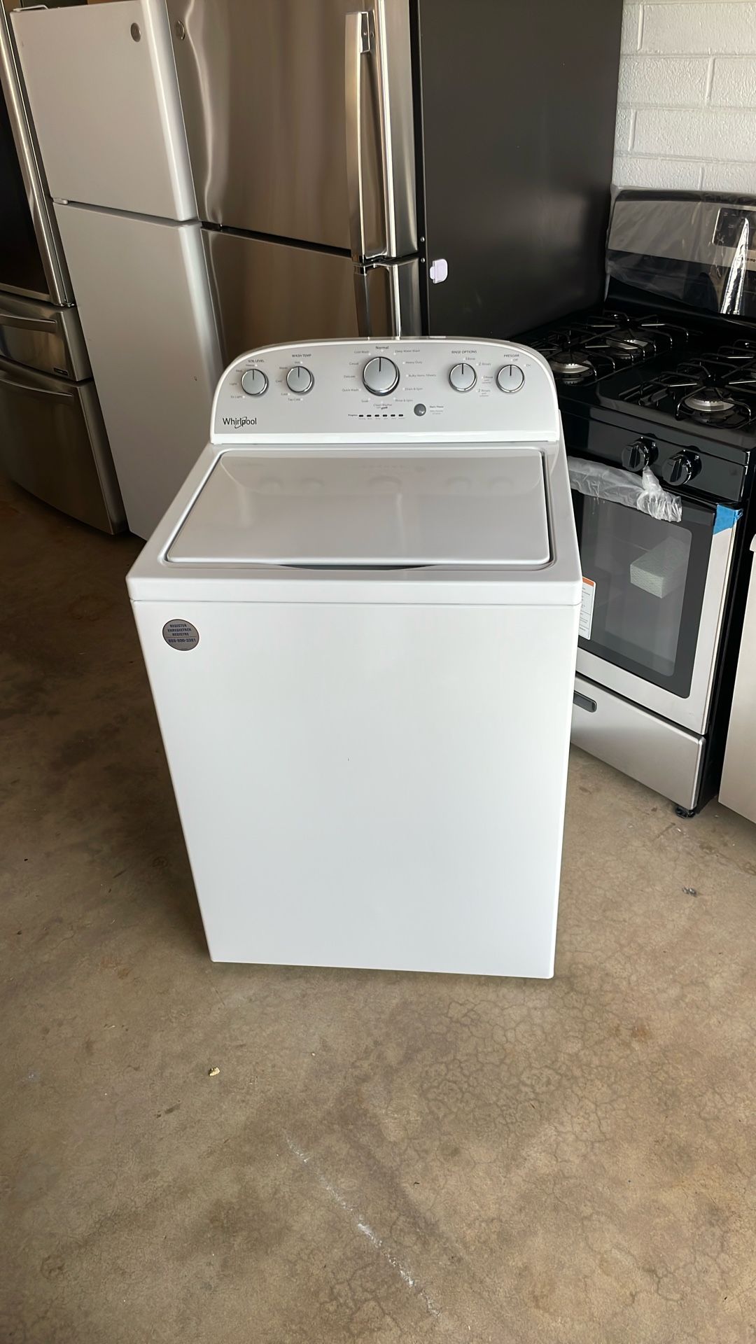 WHIRLPOOL TOP LOAD WASHER $300