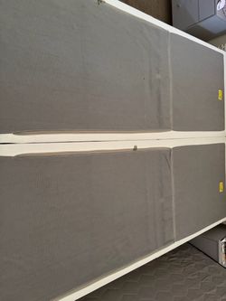 Queen bed box with cover