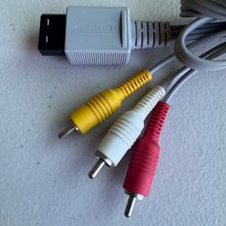 Nintendo Wii Audio Video Cable